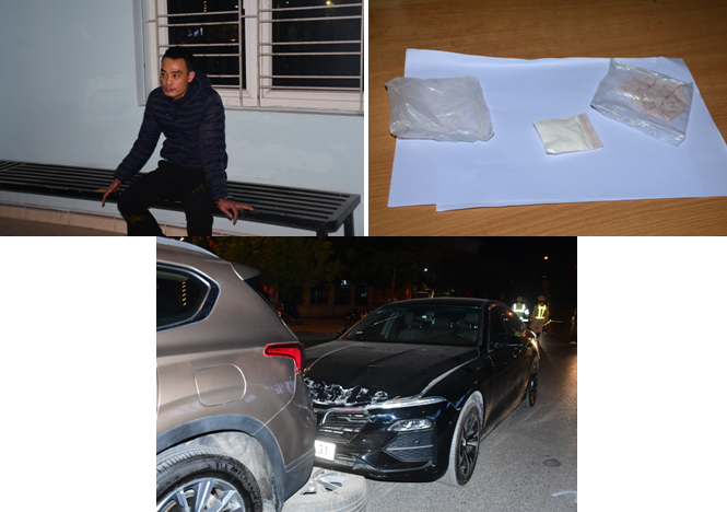 Thông tin về vụ Cảnh sát giao thông phát hiện đối tượng gây va chạm giao thông và tàng trữ trái phép chất ma túy 